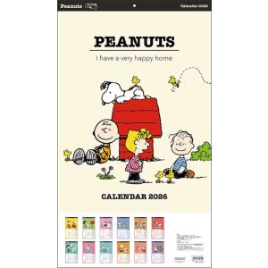 スヌーピー 2026年 壁掛けカレンダー CL-066 CL26-066