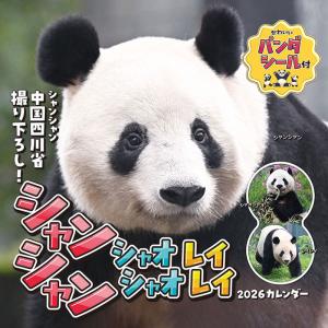 残りわずか】シャンシャン・シャオシャオ・レイレイ 2026年 壁掛け