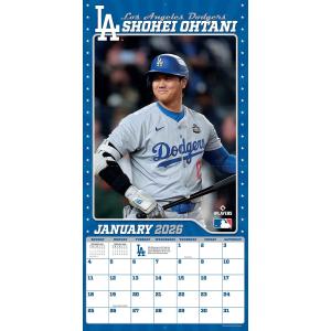 MLB 大谷翔平 2026年度 壁掛けカレンダ...の詳細画像1