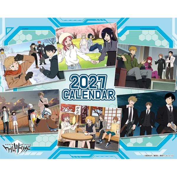 2026/09/19発売予定! 卓上 ワールドトリガー 2027年 カレンダー 令和9年 27CL-...