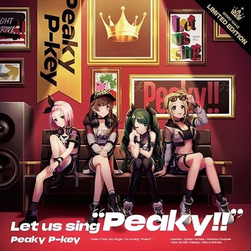 【おまけCL付】新品 Let us sing “Peaky!!" (Blu-ray付生産限定盤) /...