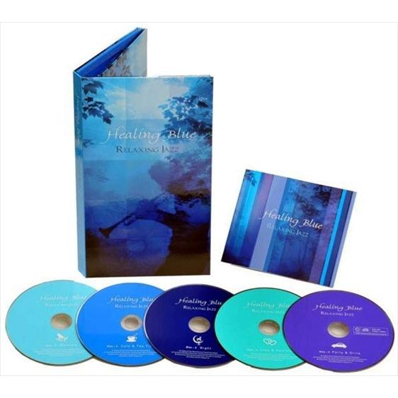 【おまけCL付】新品 ヒーリング・ブルー リラクシング ジャズ / (5枚組CD) DYCP-300...