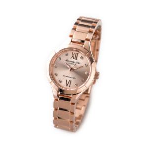 Alessandra Olla 4年バッテリー3針クォーツレディース腕時計 AO-335-2