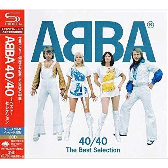【おまけCL付】新品 ABBA 40/40〜ベスト・セレクション / アバ ABBA (CD2枚組)...