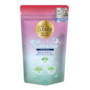 しむら 眠りやリーフバスソルト コールドナイト 1000g : くすりの勉強