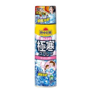 熱中対策 服の上から極寒スプレー  せっけんの香り 330ml 小林製薬 【RH】