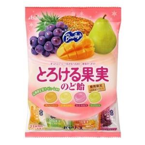 バヤリース とろける果実のど飴 120g アサヒグループ食品