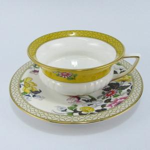 ウェッジウッド　ワンダーラスト　ティーカップ＆ソーサー　プリムローズ
