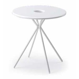 テーブル イトーキ FlowLounge フロウラウンジ φ700 LAZT-7C7R-W9 自社便...