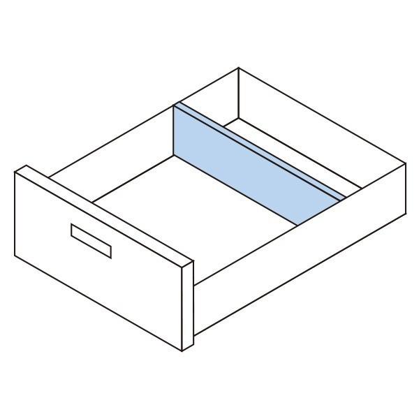 ワゴン用オプション イトーキ オフィスデスク袖引出し 横仕切板 追加用 CSP-200N 2枚セット