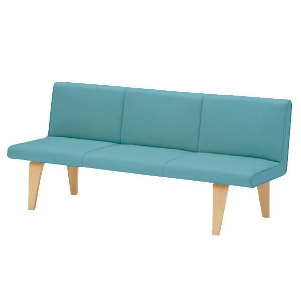 ウェイティング イトーキ NH 3連肘なしチェア 木製脚タイプ 自社便 開梱 設置付