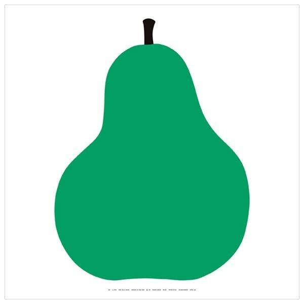 ポスター Due，la pera 112×112cm DANESE ダネーゼ エンツォ・マーリ デザ...