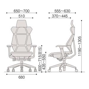 オフィスチェア イトーキ フリップフラップ チ...の詳細画像4