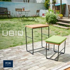 デスク スタッキング M・Sセット UBIQ（ユビック） ミニデスク 小机 ＆ 椅子 チェア 腰掛 セット 作業台 文台 文机 イトーキ YUB-MS