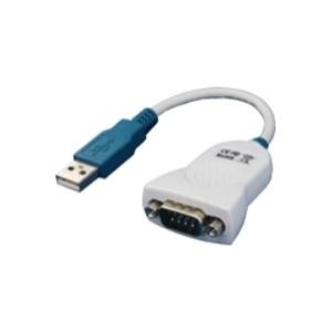 LE-US232BS ラインアイ USB/シリアル変換ケーブル（USB-RS232C・10cm）｜sohoproshop