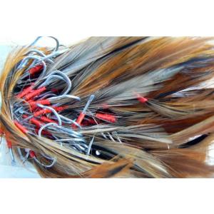 毛針 フカセ17号 NS黒 50本 緑鳥毛 JC付 : 添山高千穂店 - 通販