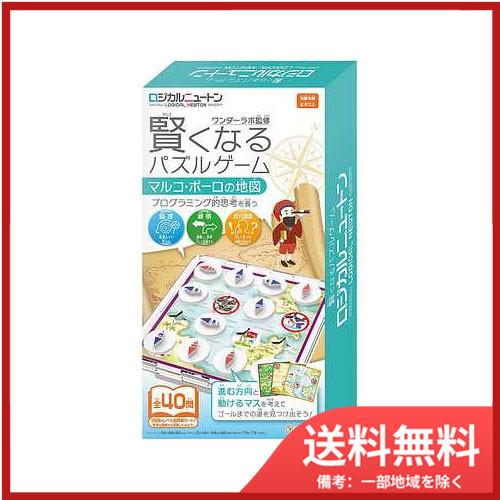 ハナヤマロジカルニュートン 賢くなるパズルゲーム マルコ・ポーロの地図 送料無料