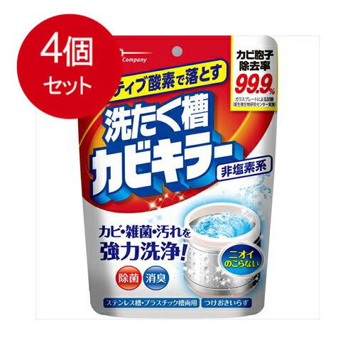 4個まとめ買い アクティブ酸素で落とす洗濯槽カビキラー250G メール便送料無料 × 4個セット