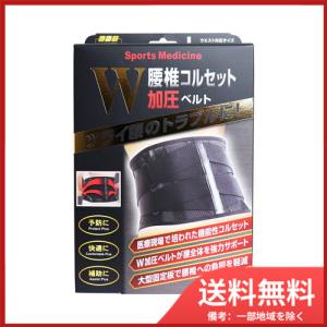 山田式 腰椎コルセット W加圧ベルト Lサイズ 送料無料