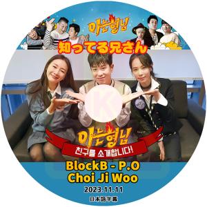 K-POP DVD 知ってる兄さん BLOCK.B P.O Choi Ji Woo編 2023.11.11 日本語字幕あり Block B ブロックビー ピオ チェジウ  韓国番組収録DVD KPOP DVD｜soins-ashiyu