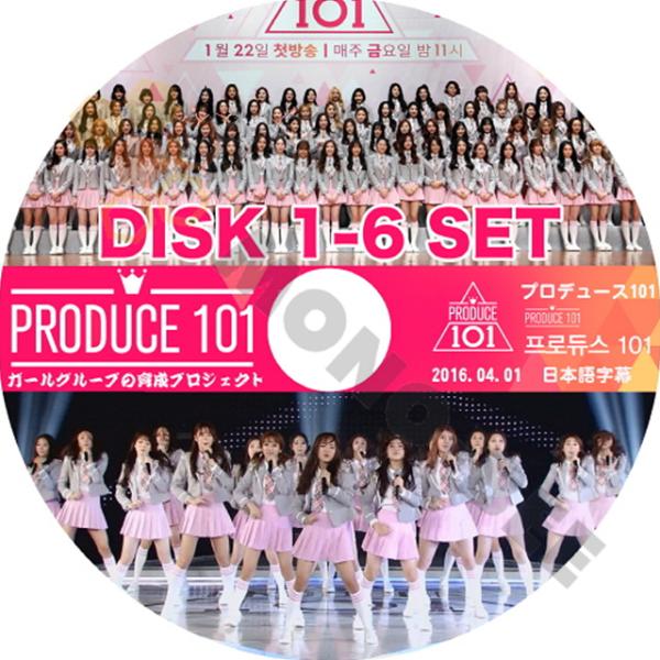 K-POP DVD I.O.I PRODUCE 101 1-6 6枚SET -Ep01-EP12- ...