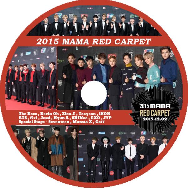 K-POP DVD 2015 MAMA RED CARPET -2015.12.02-  GOT7 ...