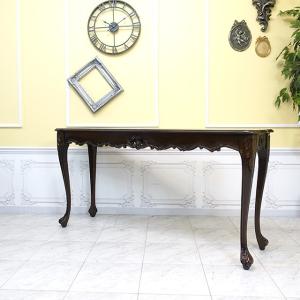 ダイニング 食卓テーブル アンティーク ロココ調 猫脚 ゴシック 姫系