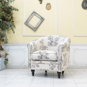 アームソファ トワルドジュイ パーソナルチェア 一人掛けチェア 椅子