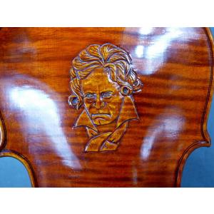 Lion Head Violin Guarneri Snakewood 獅子頭(ライオンヘッド