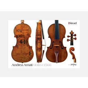 Andrea Amati violin c.1566 バイオリン ポスター