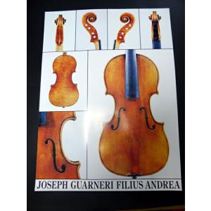 Giuseppe Guarneri ‘filius Andreae’ violin c.1705(バイオリン ポスター)｜sokonegakkiya