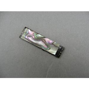 特価　Viola Ebony Bow Slide, Abalone