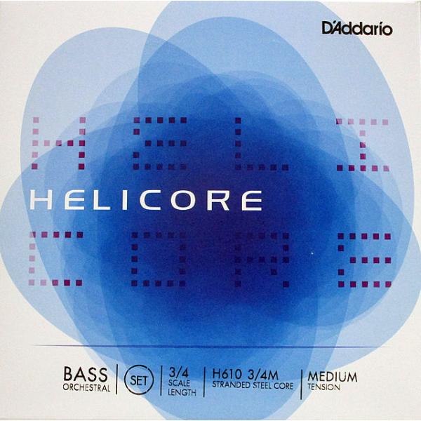 ヘリコア オーケストラ コントラバス弦 セット D&apos;Addario Bass Helicore Or...