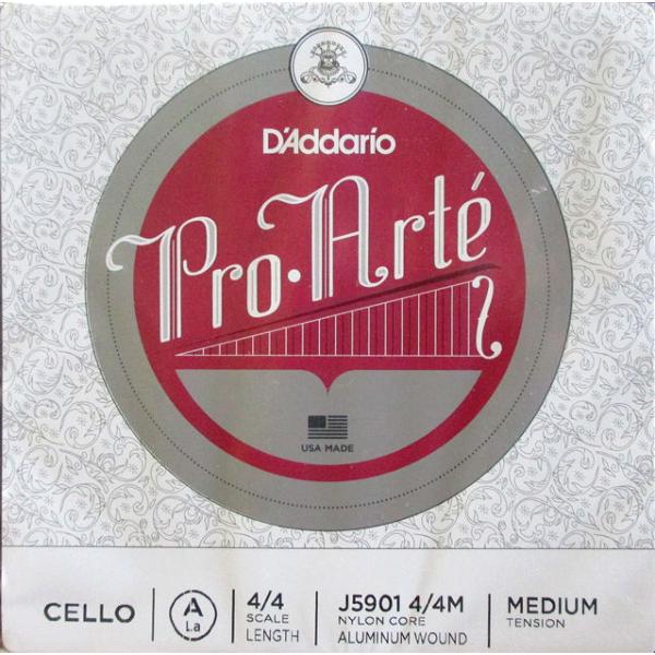チェロ弦 プロアルテ A線 J5901 D'Addario Pro・Arte Cello A-J59...
