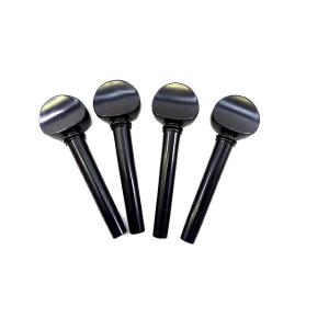 ハート型/ホワイト装飾 エボニー製 チェロペグ セット Cello Peg set