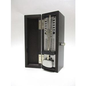 スーパーミニ：ブラック(木製ケース) ウィットナー メトロノーム Wittner Metronom ...