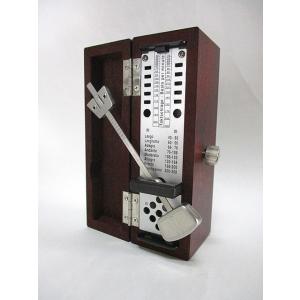 スーパーミニ：マホガニー カラー ウィットナー メトロノーム Wittner Metronom ta...