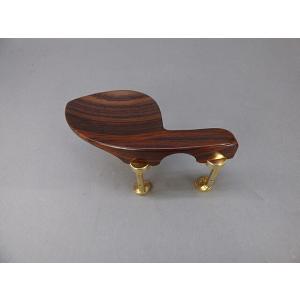 Guarneri/Hill-Gold Clamp Viola Chinrest Rosewood ビオラ用あご当 ローズウッド｜sokonegakkiya