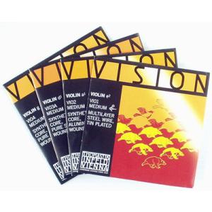 バイオリン弦セット ビジョン (ヴィジョン) D線シルバー巻仕様 THOMASTIK VISION ...