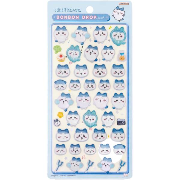 サンスター文具 ボンボンドロップシール ハチワレ [S8542902][ラッピング不可]