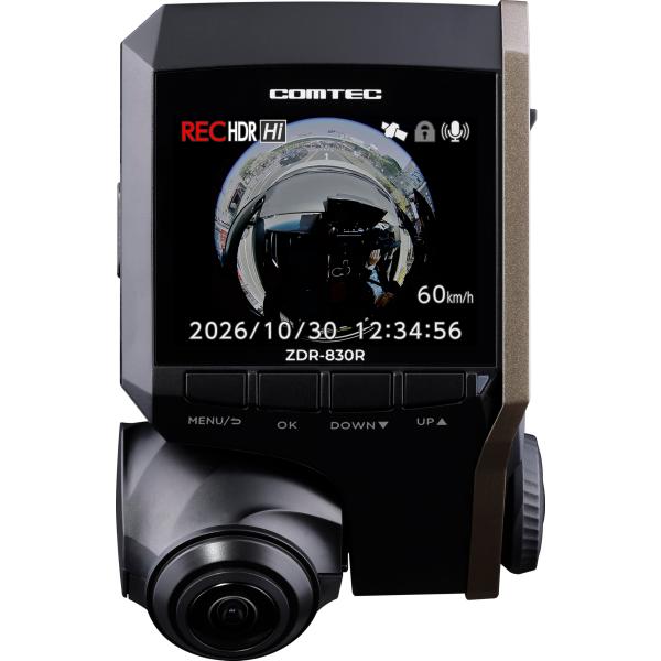 COMTEC ZDR-830R ドライブレコーダー[ラッピング可]