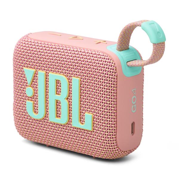 JBL GO 4 防塵防水対応ポータブルBluetoothスピーカー [スウォッシュピンク] [ラッ...