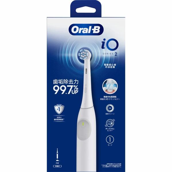 BRAUN ブラウン オーラルB Oral B iO SERIES2 電動歯ブラシ ブラシハンドル＋...