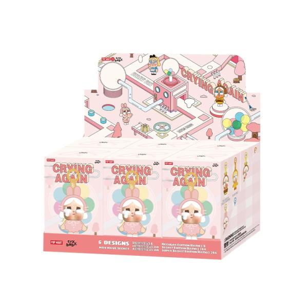 POP MART CRYBABY Crying Again シリーズフェイスぬいぐるみ [アソート]...