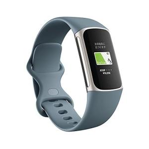 Fitbit フィットビット Charge5 スチールブルー/プラチナ FB421SRBU-FRCJK｜sokutei