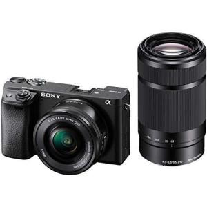 【訳あり】SONY ソニー デジタル一眼カメラ α6400 ILCE-6400Y ダブルズームレンズキット [ブラック]【ラッピング対応可】｜sokuteikiya