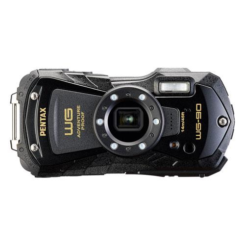 ペンタックス コンパクトデジタルカメラ 防水デジタルカメラ PENTAX WG-90 [ブラック]【...