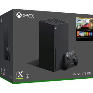 Microsoft Xbox Series X (Forza Horizon 5 同梱版) マイクロソフト エックスボックス フォルツァ ホライゾン ブラック【ラッピング対応可】｜sokuteikiya