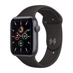 Apple Watch SE GPSモデル 44mm  ブラック 腕時計 健康 メンズ レディース  スマートウォッチ MYDT2J/A 【ラッピング対応可】｜sokuteikiya