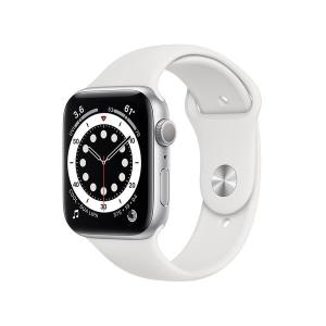 Apple Watch Series 6 GPSモデル 44mm  ホワイト 腕時計 健康 メンズ レディース  スマートウォッチ M00D3J/A 【ラッピング対応可】｜sokuteikiya